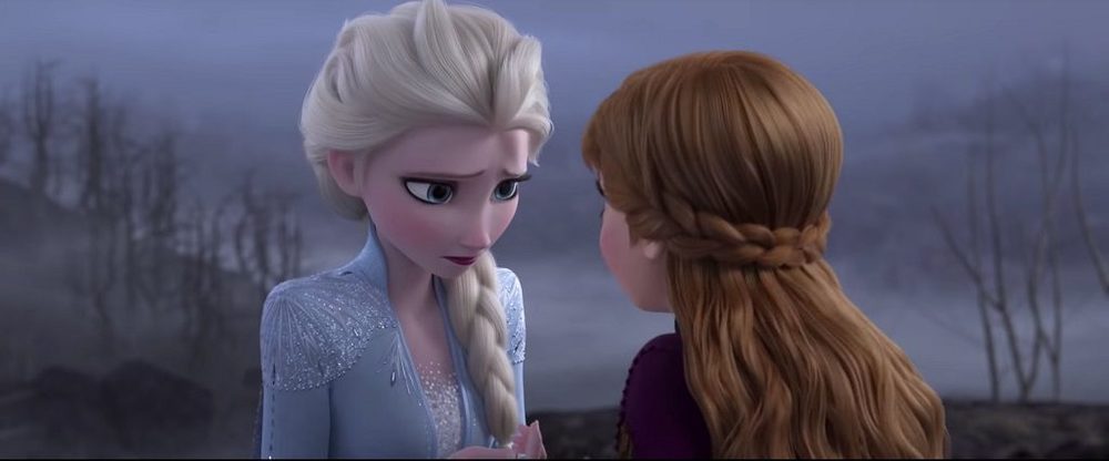 نمایی از انیمیشن سینمایی «یخ زده 2» (Frozen 2)